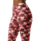 Valentine's Day Camo Yoga Leggings