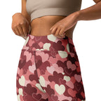 Valentine's Day Camo Yoga Leggings
