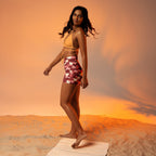 Valentine's Day Camo Yoga Shorts
