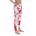 Valentine's Day Cards Men's Leggings