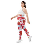 Valentine's Day Cards Plus Size Leggings