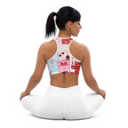 Valentine's Day Cards Sports Bra