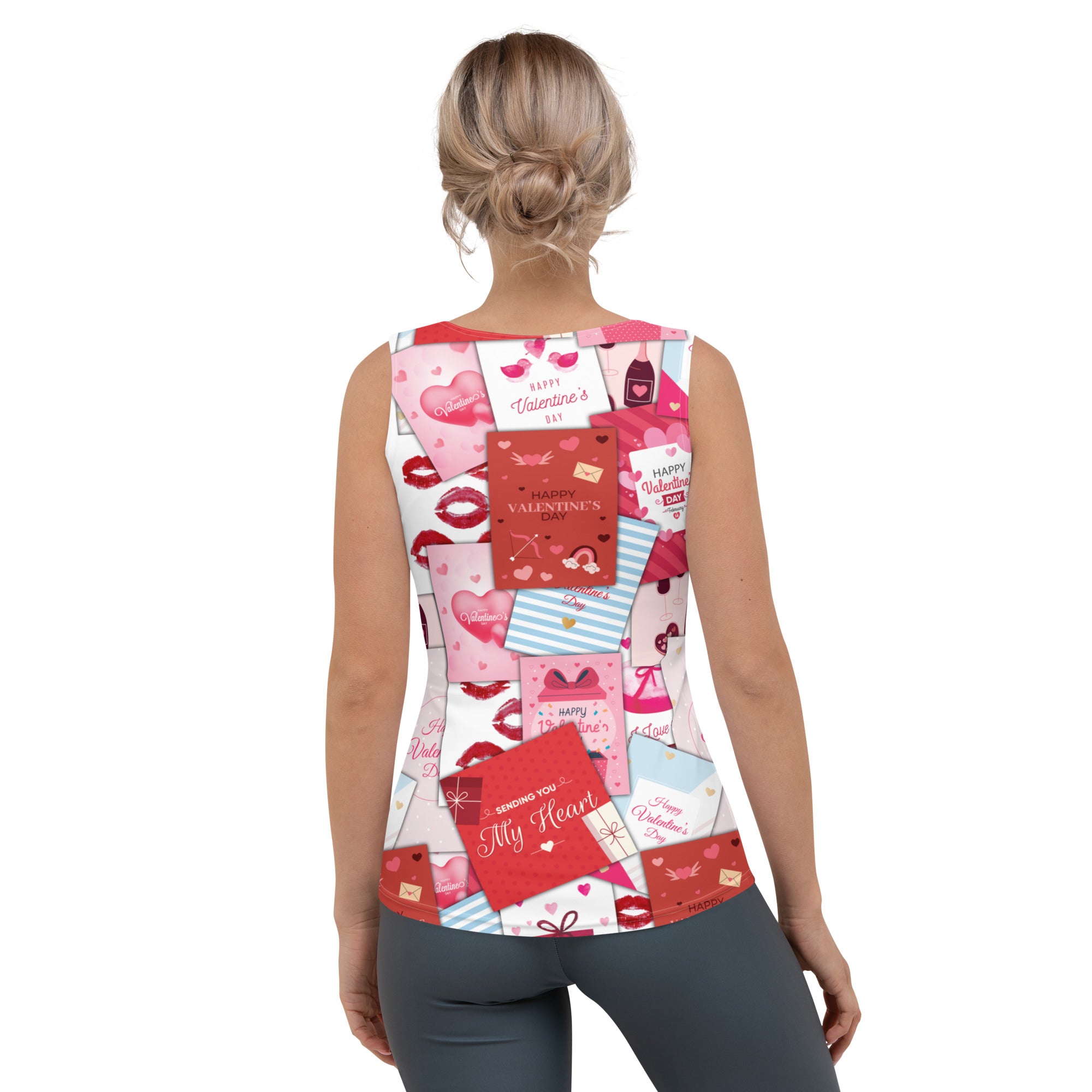 Valentine's Day Cards Tank Top