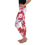 Valentine's Day Cards Youth Leggings