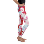 Valentine's Day Cards Youth Leggings