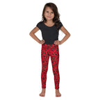 Valentine's Day Leopard Kid's Leggings