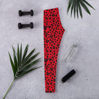 Valentine's Day Leopard Leggings