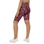 Velvet Bloom Biker Shorts