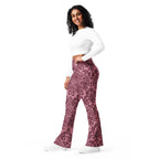 Velvet Bloom Flare Leggings