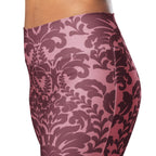 Velvet Bloom Flare Leggings