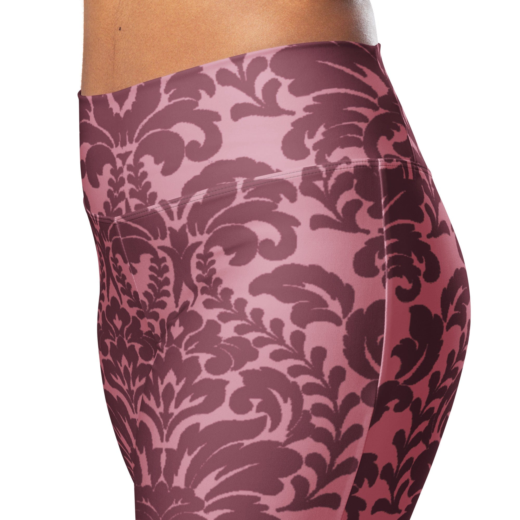 Velvet Bloom Flare Leggings