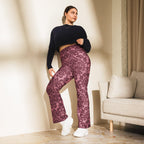 Velvet Bloom Flare Leggings