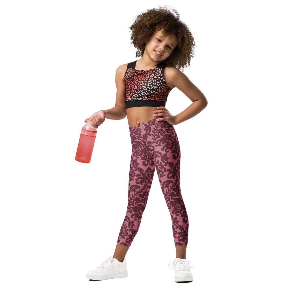 Velvet Bloom Kid's Leggings