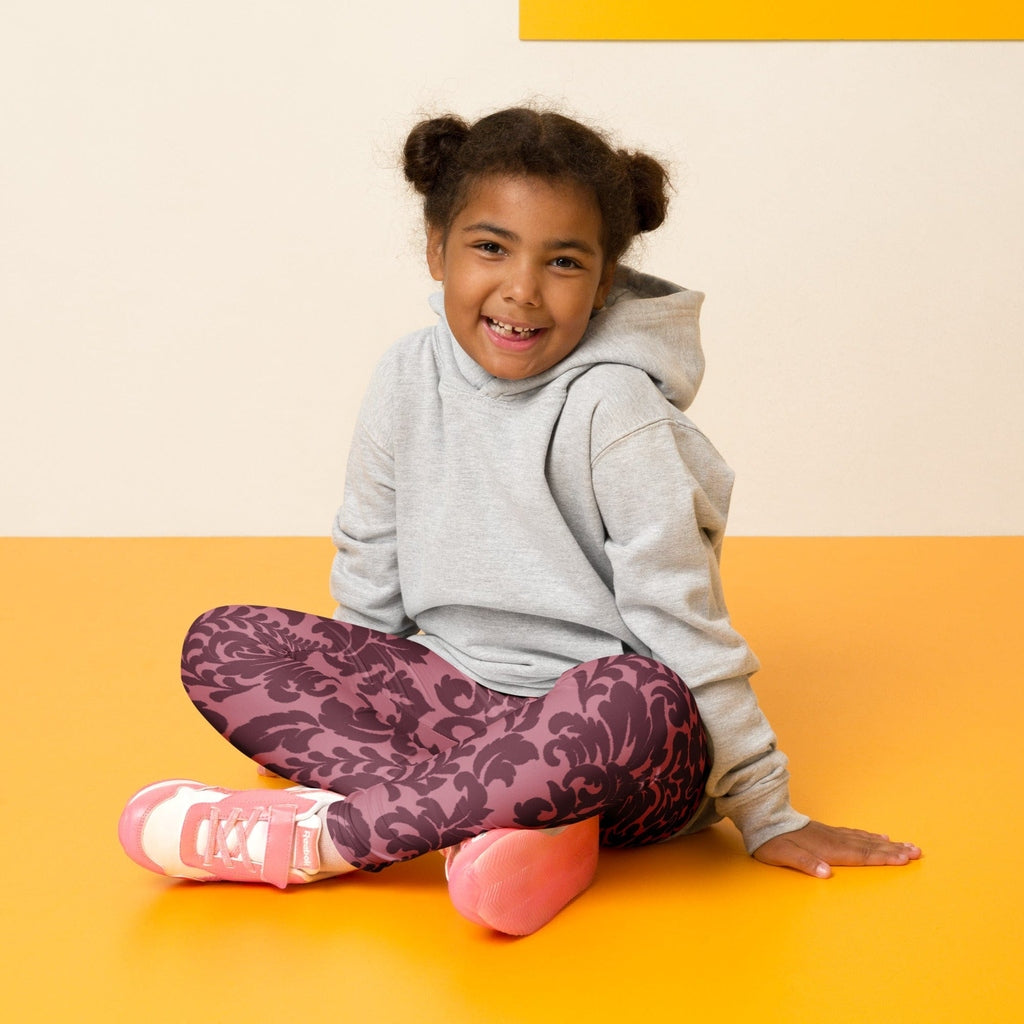 Velvet Bloom Kid's Leggings