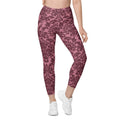 Velvet Bloom Leggings With Pockets