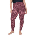 Velvet Bloom Plus Size Leggings