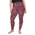 Velvet Bloom Plus Size Leggings
