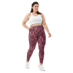 Velvet Bloom Plus Size Leggings