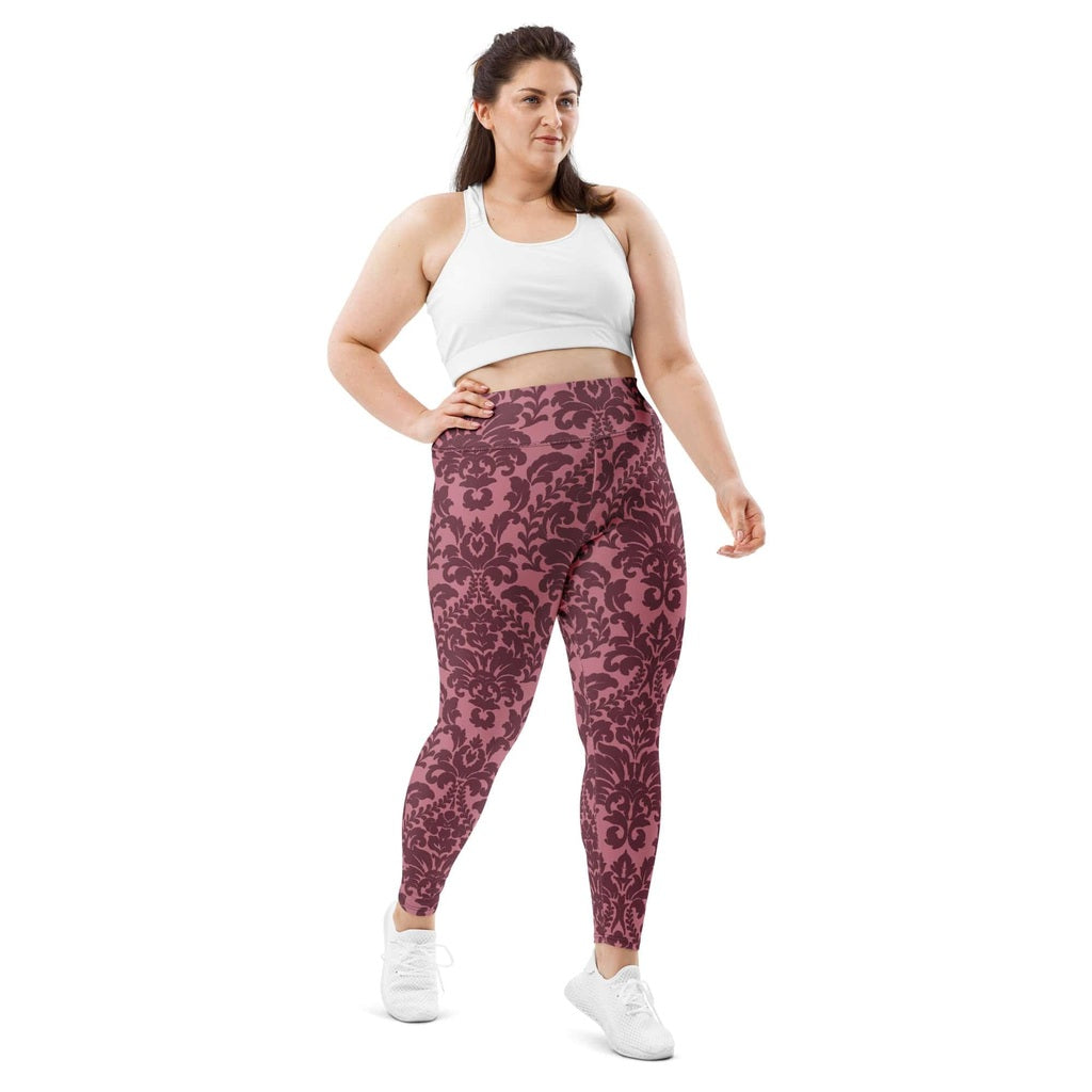 Velvet Bloom Plus Size Leggings