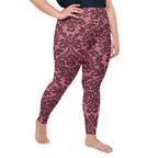 Velvet Bloom Plus Size Leggings