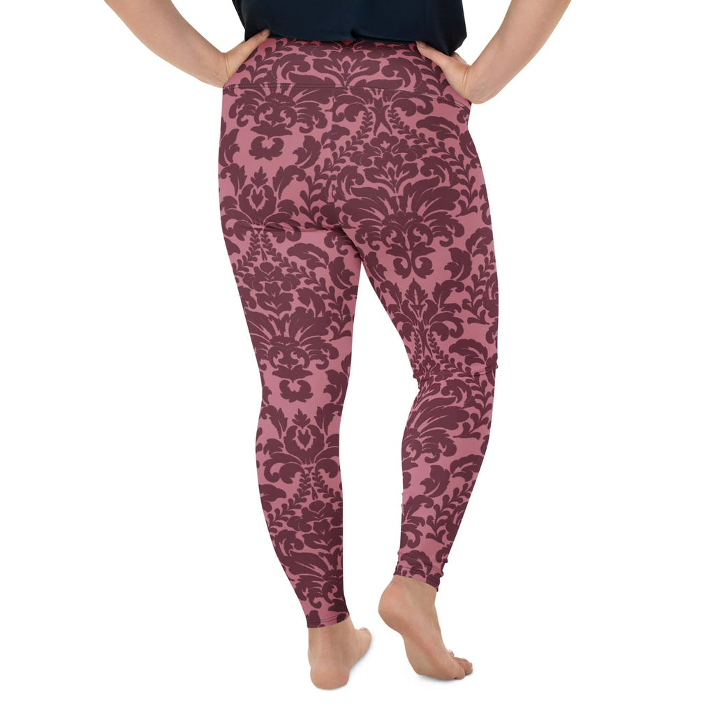 Velvet Bloom Plus Size Leggings