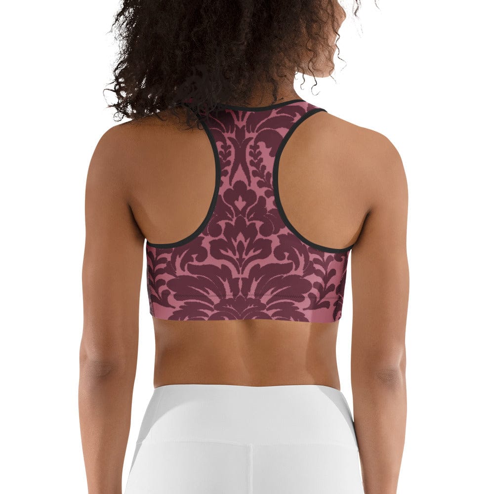 Velvet Bloom Sports Bra