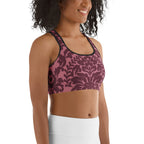 Velvet Bloom Sports Bra