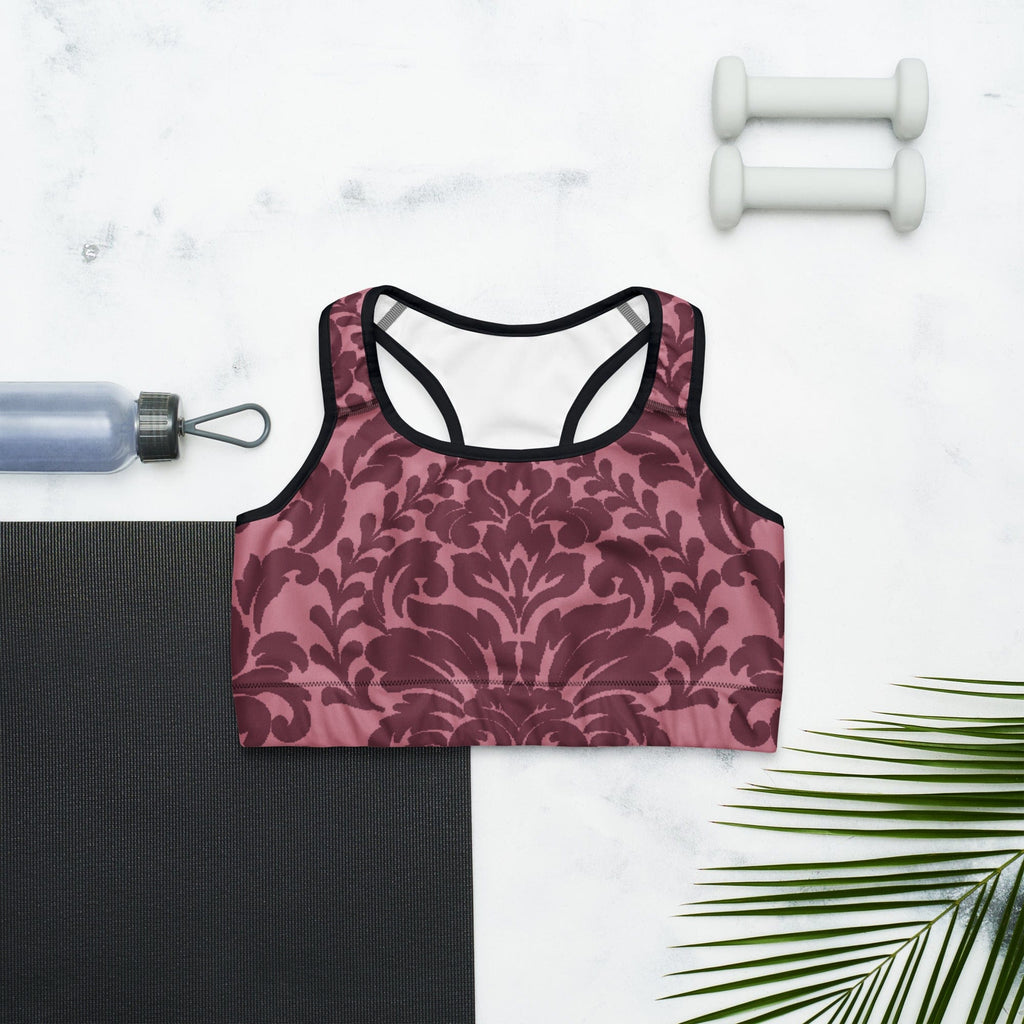 Velvet Bloom Sports Bra