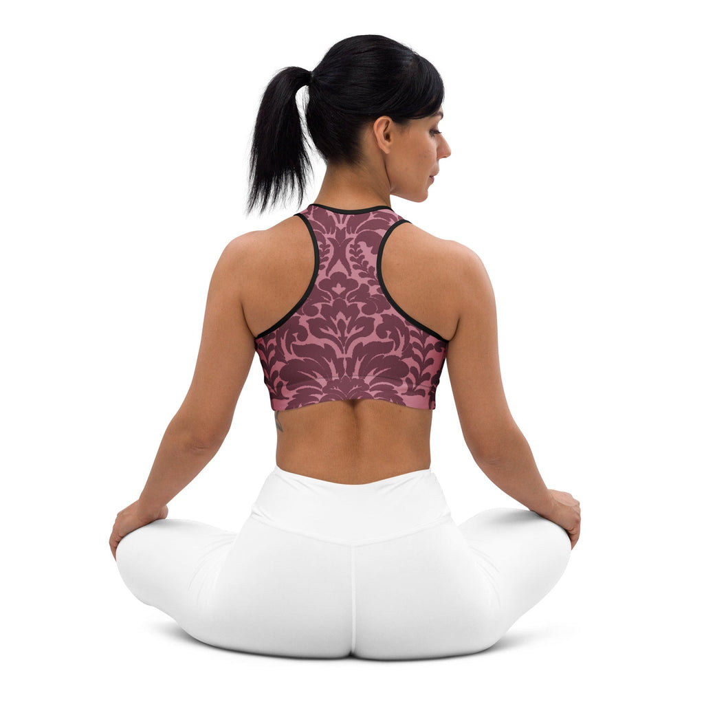 Velvet Bloom Sports Bra