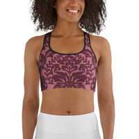 Velvet Bloom Sports Bra