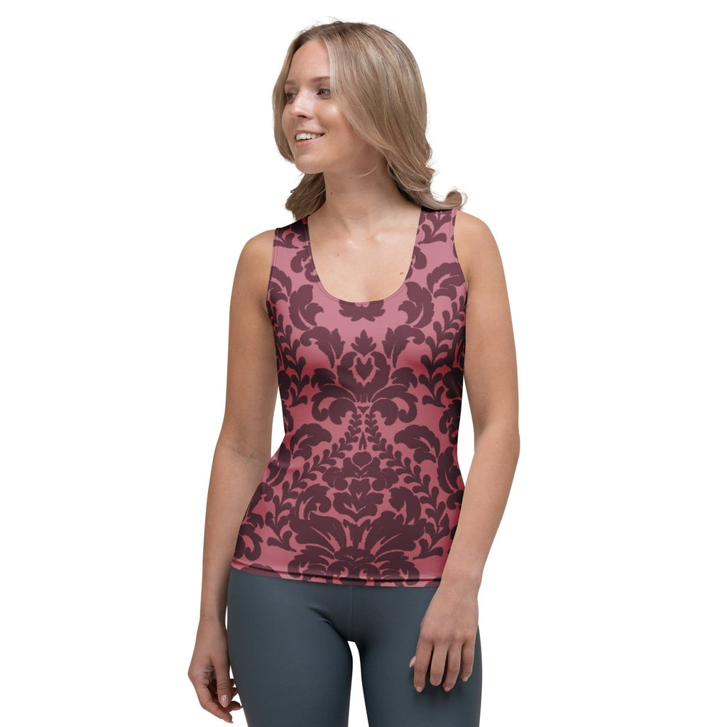 Velvet Bloom Tank Top