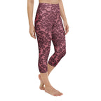 Velvet Bloom Yoga Capris