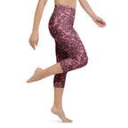 Velvet Bloom Yoga Capris