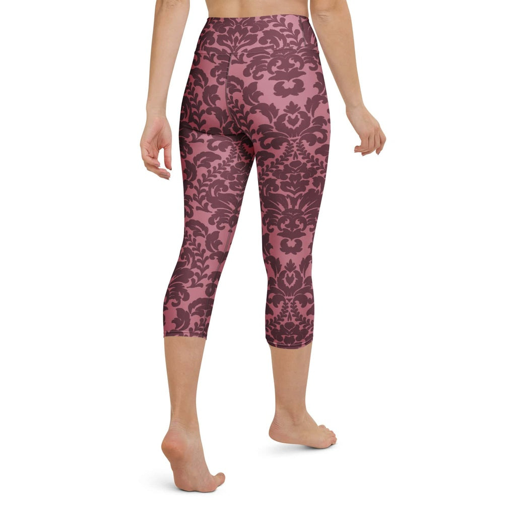 Velvet Bloom Yoga Capris