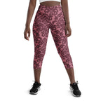 Velvet Bloom Yoga Capris