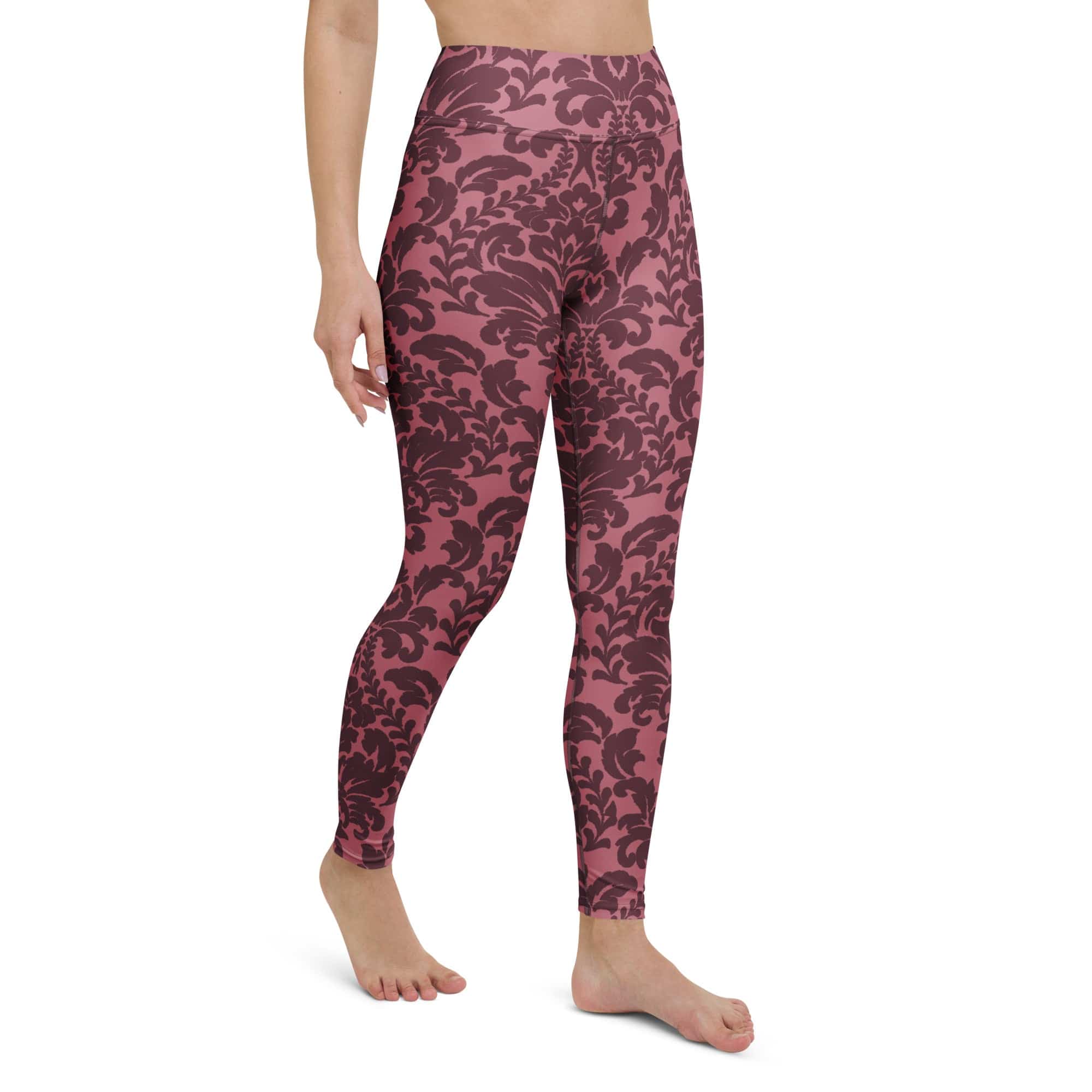 Velvet Bloom Yoga Leggings