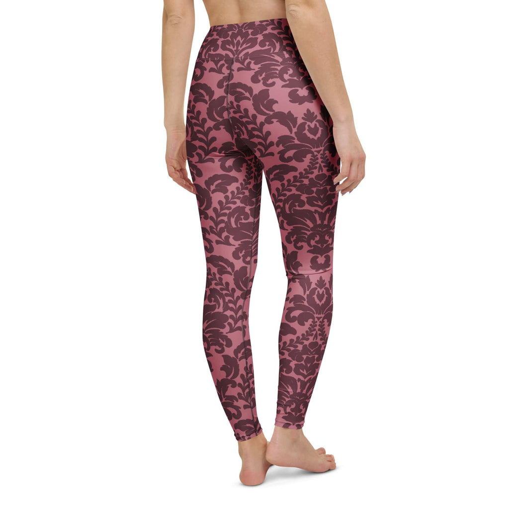 Velvet Bloom Yoga Leggings