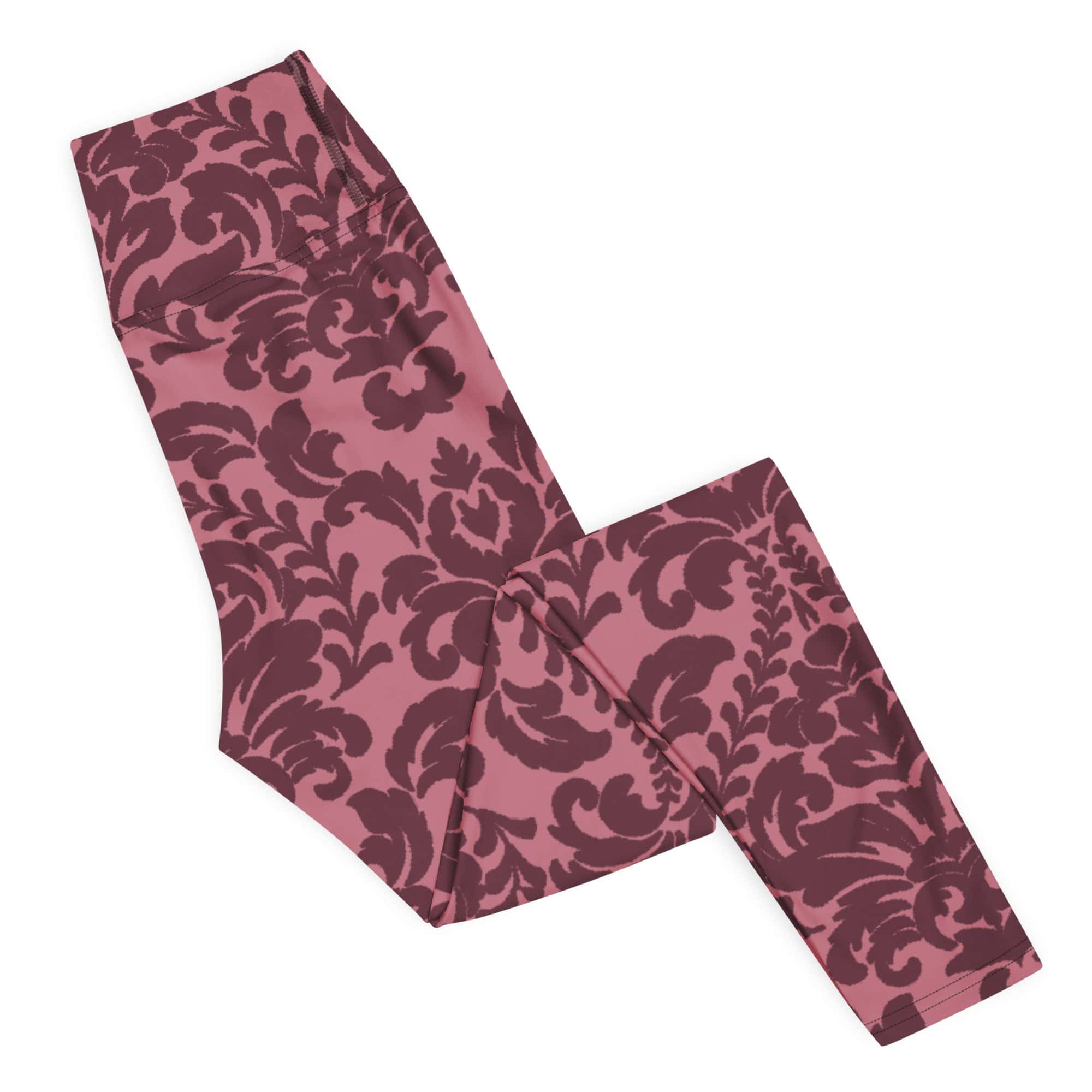 Velvet Bloom Yoga Leggings