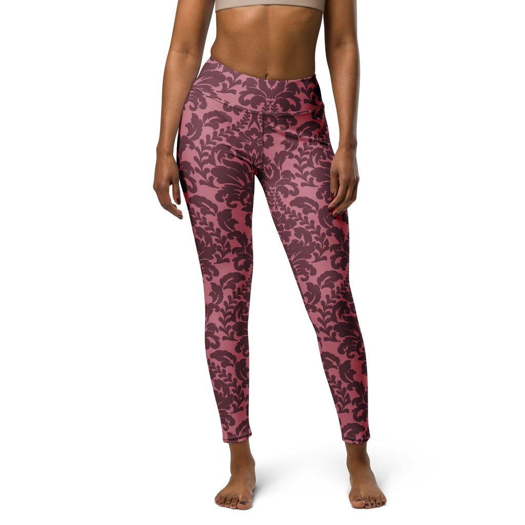 Velvet Bloom Yoga Leggings