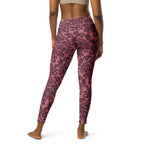 Velvet Bloom Yoga Leggings
