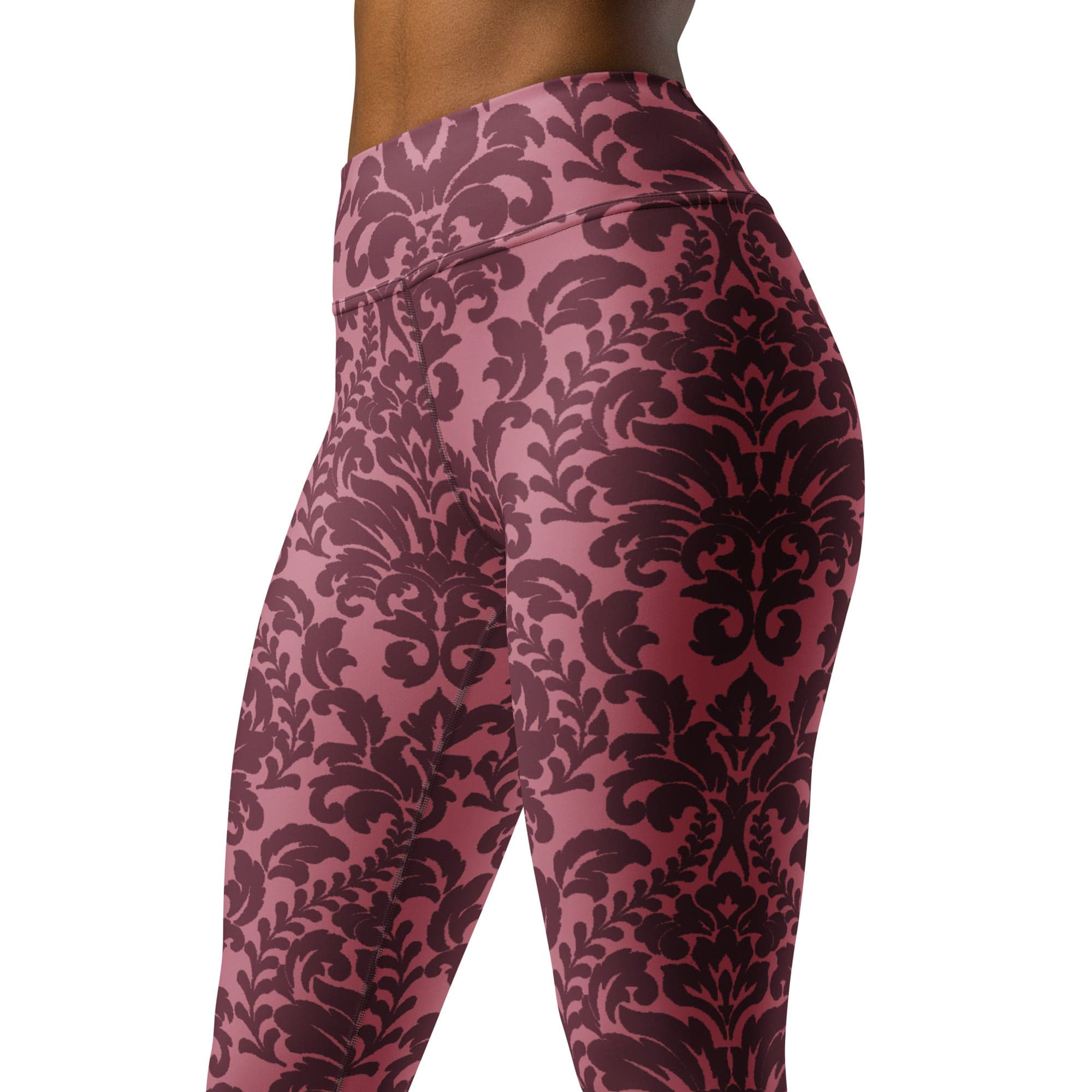 Velvet Bloom Yoga Leggings