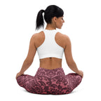 Velvet Bloom Yoga Leggings