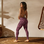 Velvet Bloom Yoga Leggings