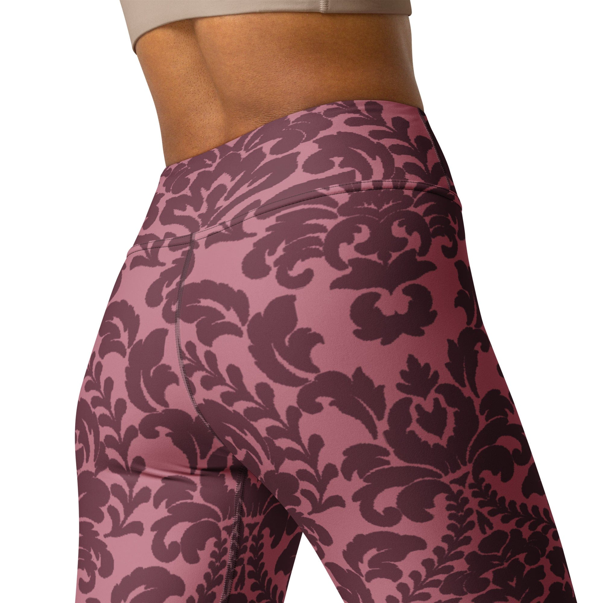Velvet Bloom Yoga Leggings