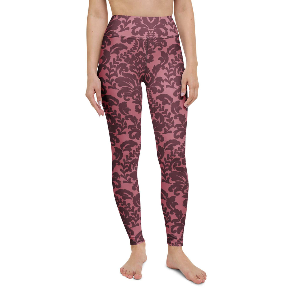 Velvet Bloom Yoga Leggings
