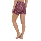 Velvet Bloom Yoga Shorts