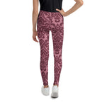 Velvet Bloom Youth Leggings