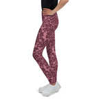 Velvet Bloom Youth Leggings