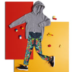 Vibrant Floral Garden Kid's Leggings