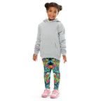 Vibrant Floral Garden Kid's Leggings